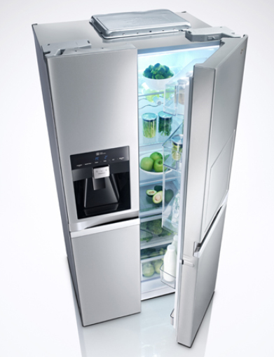 LG GWP3122SC side-by-side refrigerator Freestanding – image 5