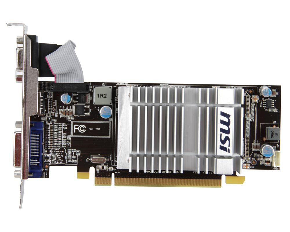 MSI R5450-MD1GD3H/LP AMD Radeon HD5450 – image 2