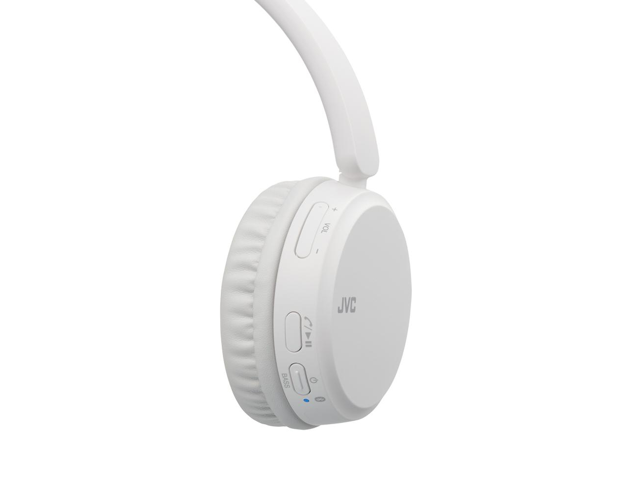 JVC HA-S35BT Headset Wireless Head-band Calls/Music Micro-USB Bluetooth White – image 3