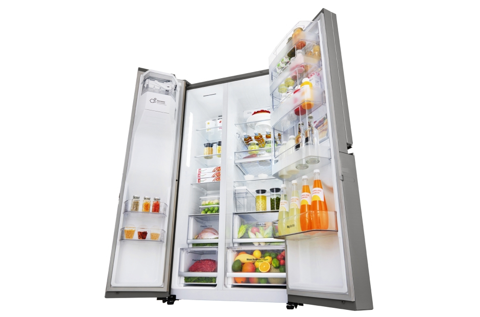 LG GSJ961NEBZ side-by-side refrigerator Freestanding – image 4