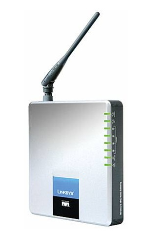 Linksys WAG200G wireless router Fast Ethernet