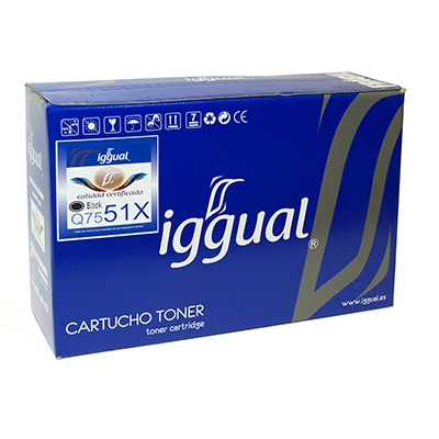 iggual PSIQ7551X toner cartridge 1 pc(s) Black