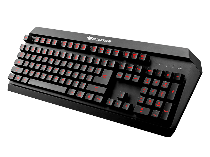 COUGAR 450K keyboard Gaming USB German Black – image 1