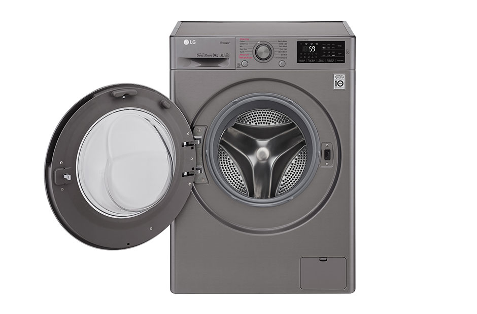 LG F4J6TY8S washing machine Front-load – image 4