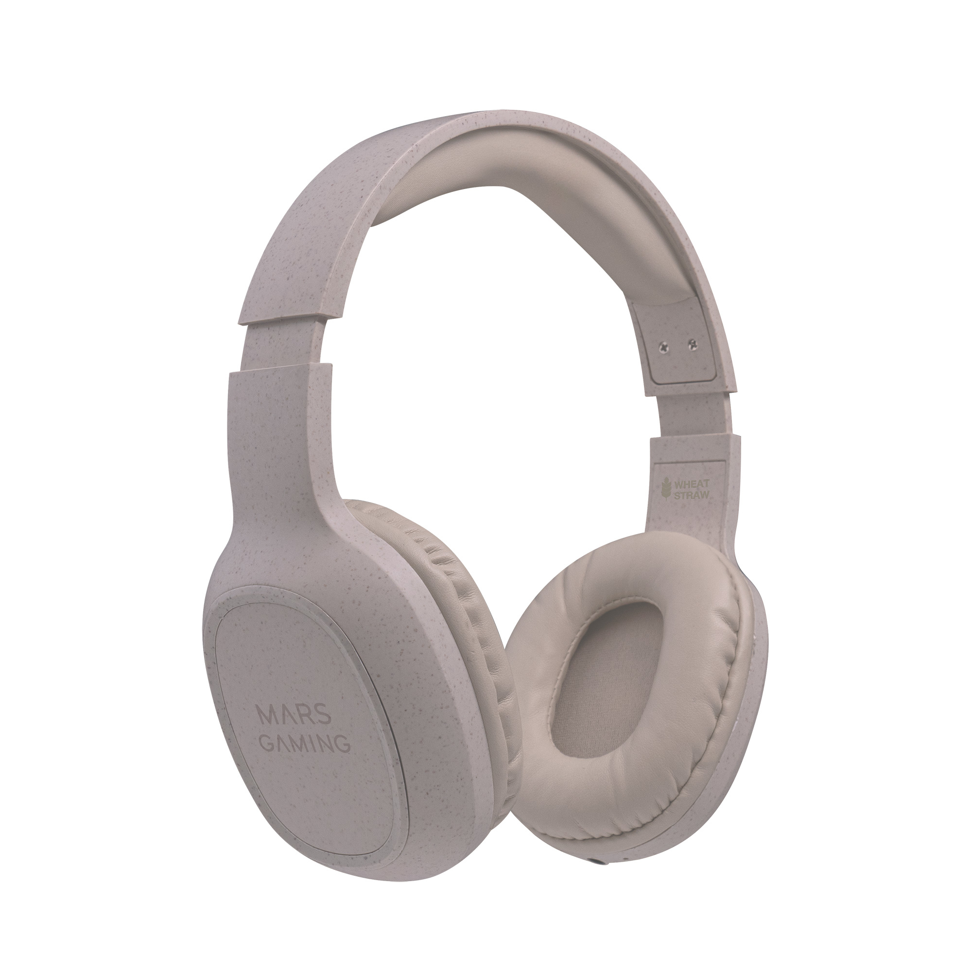 Mars Gaming MHW-ECO Eco-Friendly Wireless Headset Bluetooth 5.1 Microphone Organic Wheat Straw Material – image 3