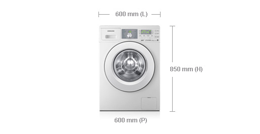 Samsung WF0816Z8W/XEN washing machine Front-load – image 2