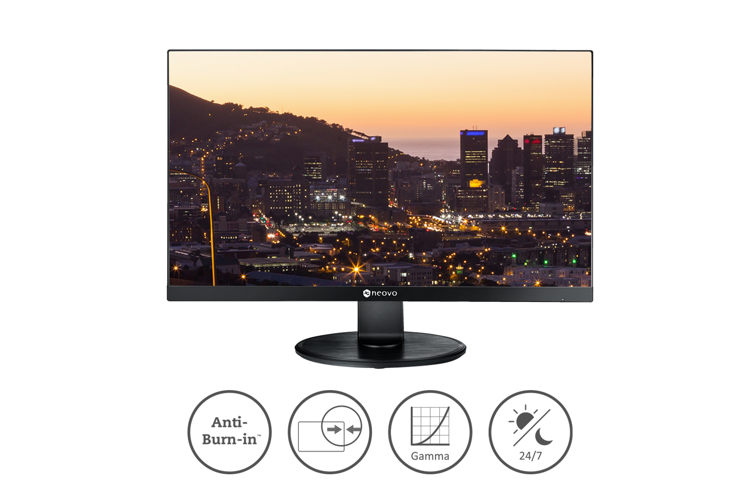 AG Neovo SC-24E surveillance monitor CCTV monitor – image 1