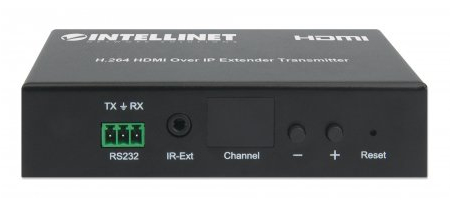 Intellinet H.264 HDMI Over IP Extender Transmitter (for use with 208246), Up to 100m (Euro 2-pin plug) – image 5