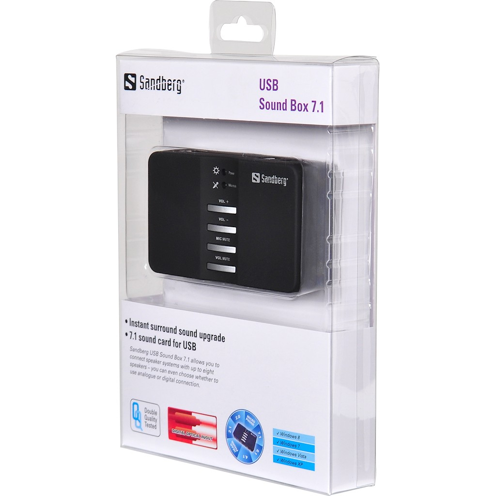 Sandberg USB Sound Box 7.1 – image 2