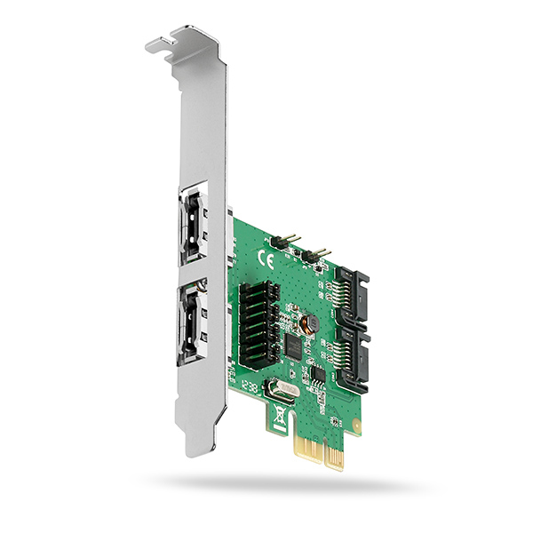 Axagon PCES-SA4 interface cards/adapter Internal SATA – image 1