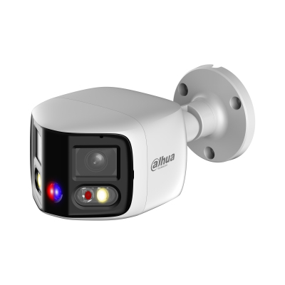 Cámara IP Dahua IPC-PFW3849S-A180-AS-PV - 2x4MP - Bala - IR 25M - Micrófono - Alarma - Ethernet - DH-IPC-PFW3849S-A180-AS-PV