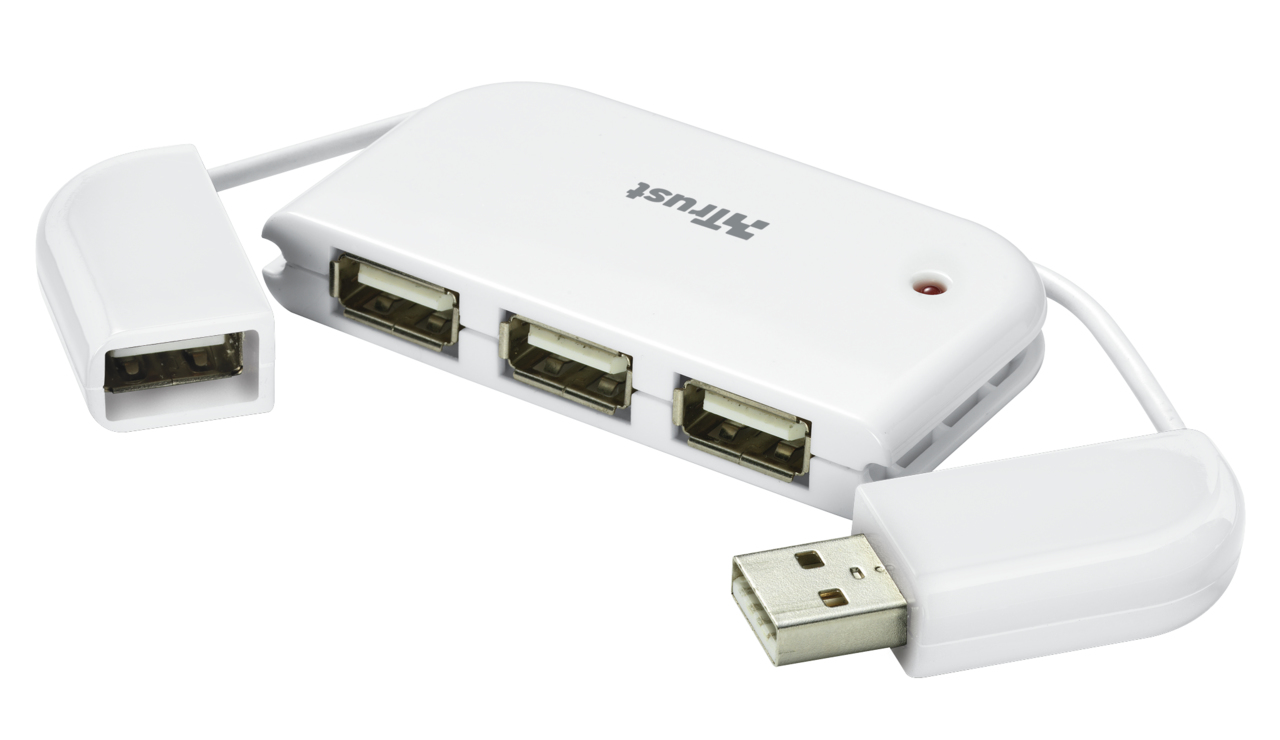 Trust 4 Port USB Hub for Netbook
