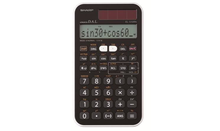 Sharp EL-510RNB calculator Pocket Scientific Black