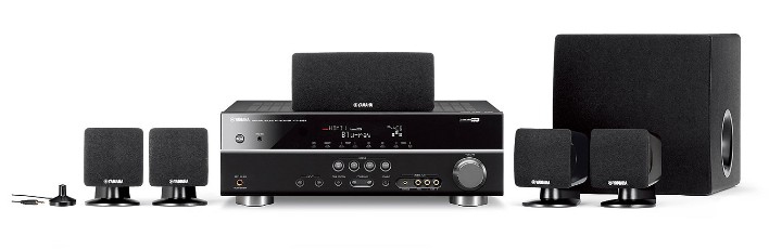 Yamaha YHT-294 home cinema system 5.1 channels 600, 500 3D Black