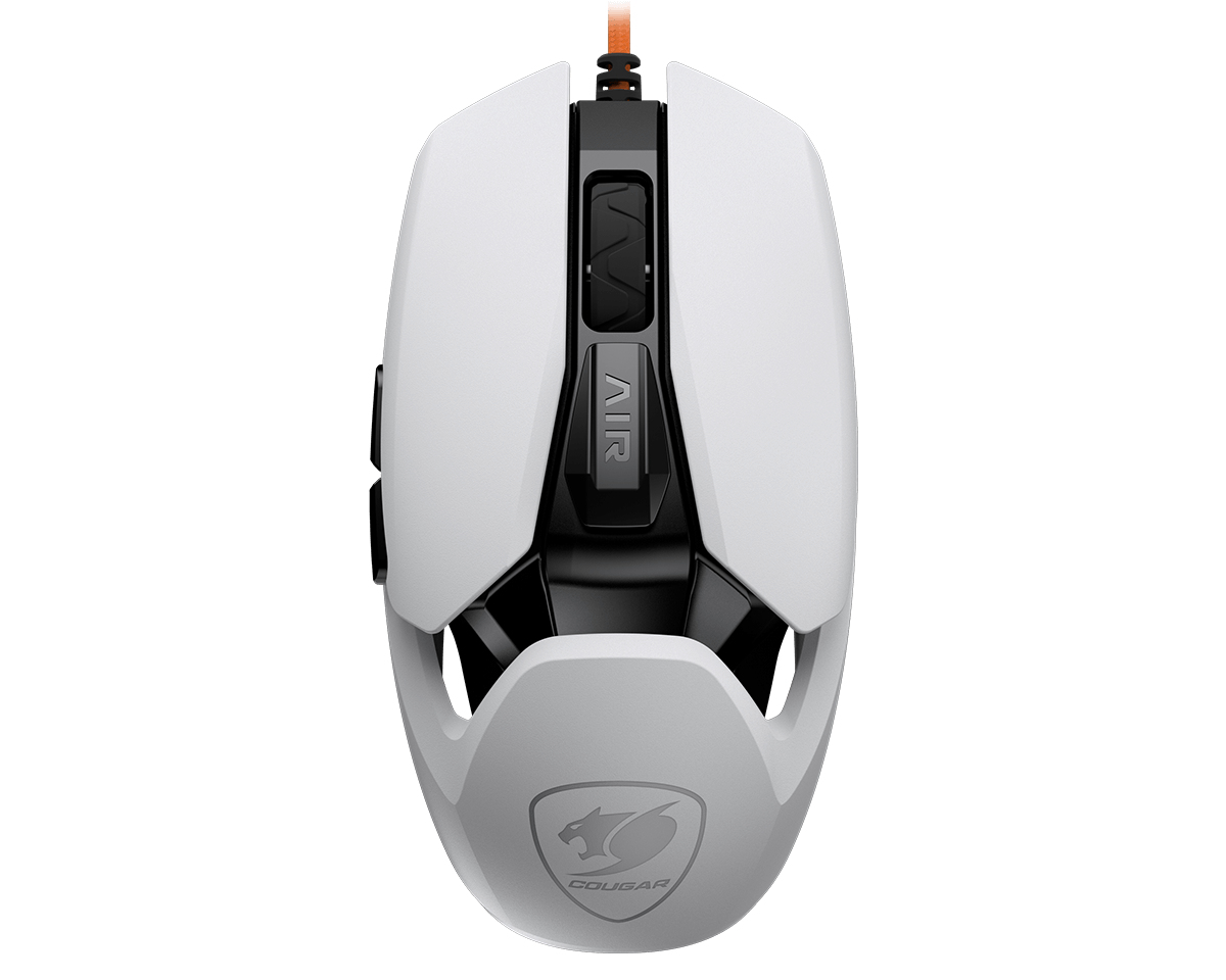 Mouse Gamer COUGAR AirBlader Tournament - Alámbrico - 6 Botones - Blanco - 3M487WONW.0001