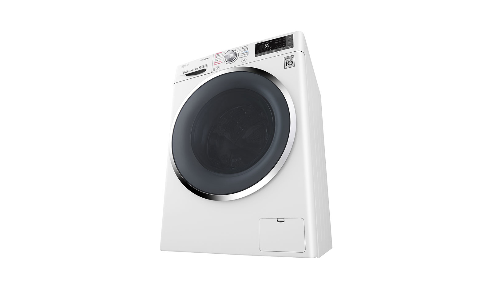 LG F4J8FHP2W washer dryer Freestanding Front-load White – image 3