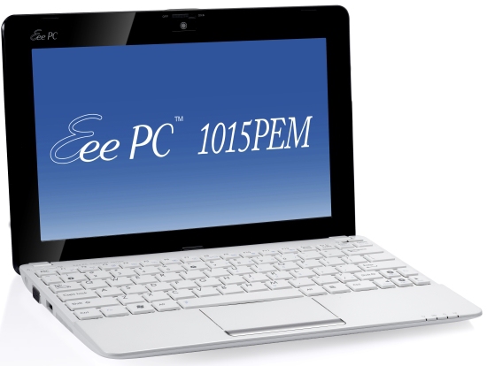 ASUS Eee PC 1015PEM-WHI109S