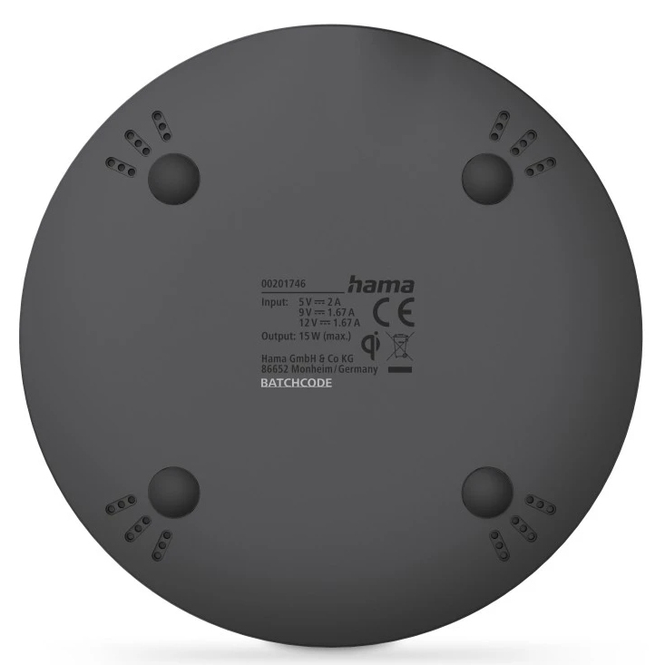 Hama 00201746 mobile device charger Smartphone Black AC Wireless charging Fast charging Indoor – image 3