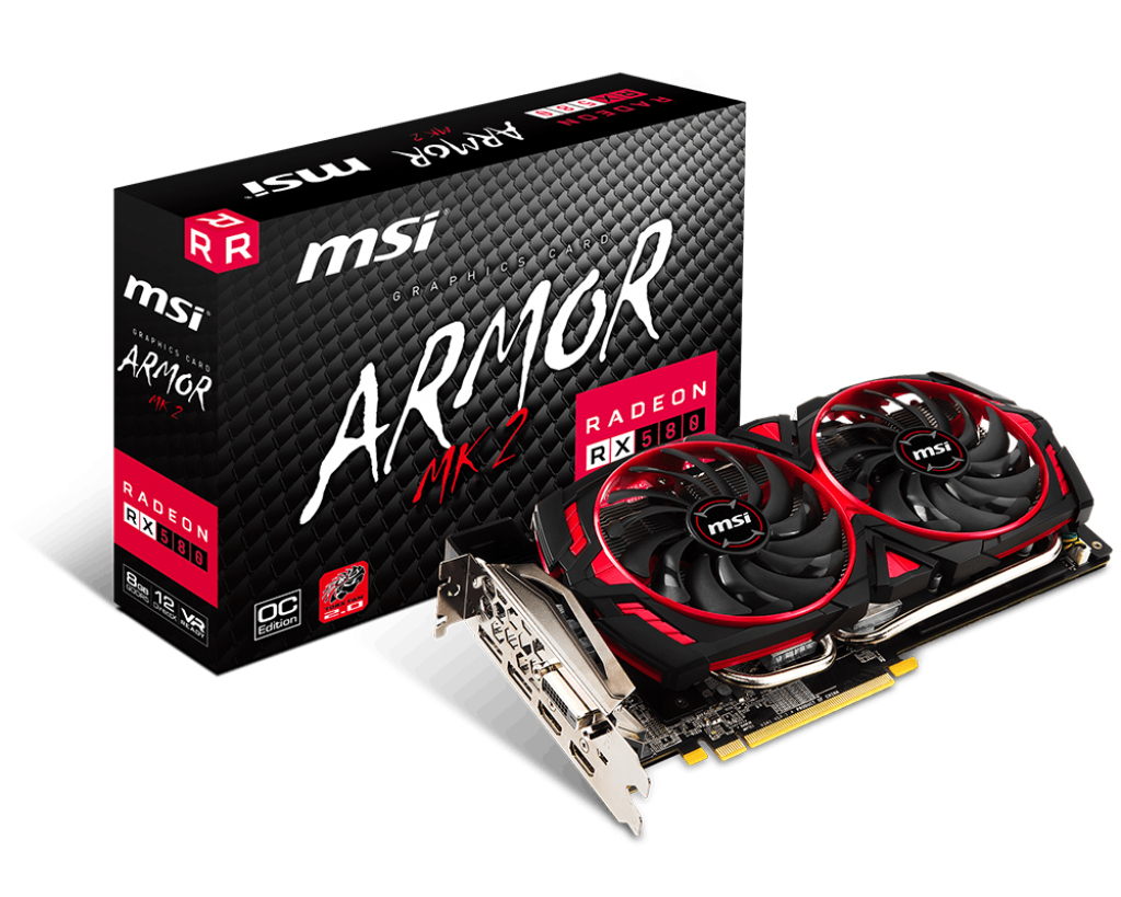 MSI RX 580 ARMOR MK2 8G OC – image 5