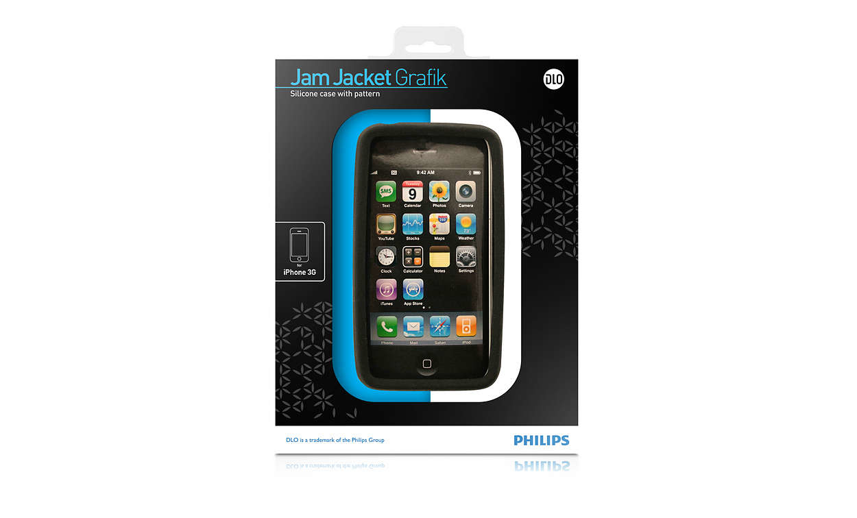 Philips DLM63096/97 mobile phone case Cover Black, Transparent – image 3
