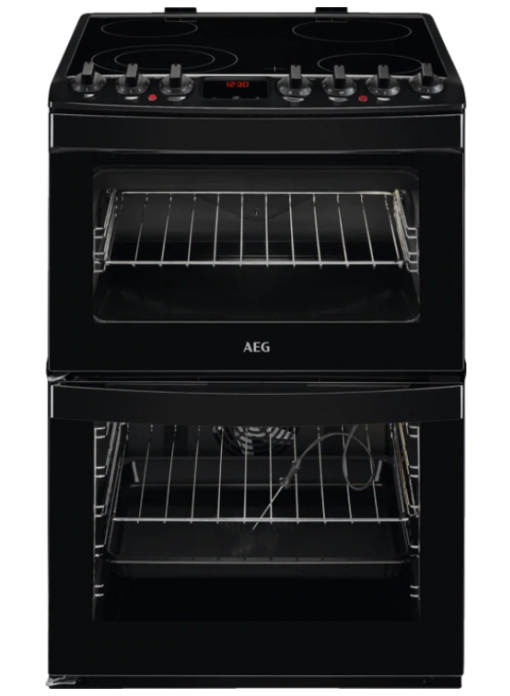 AEG CCB6761ACB Freestanding cooker Electric Ceramic hob Black – image 1