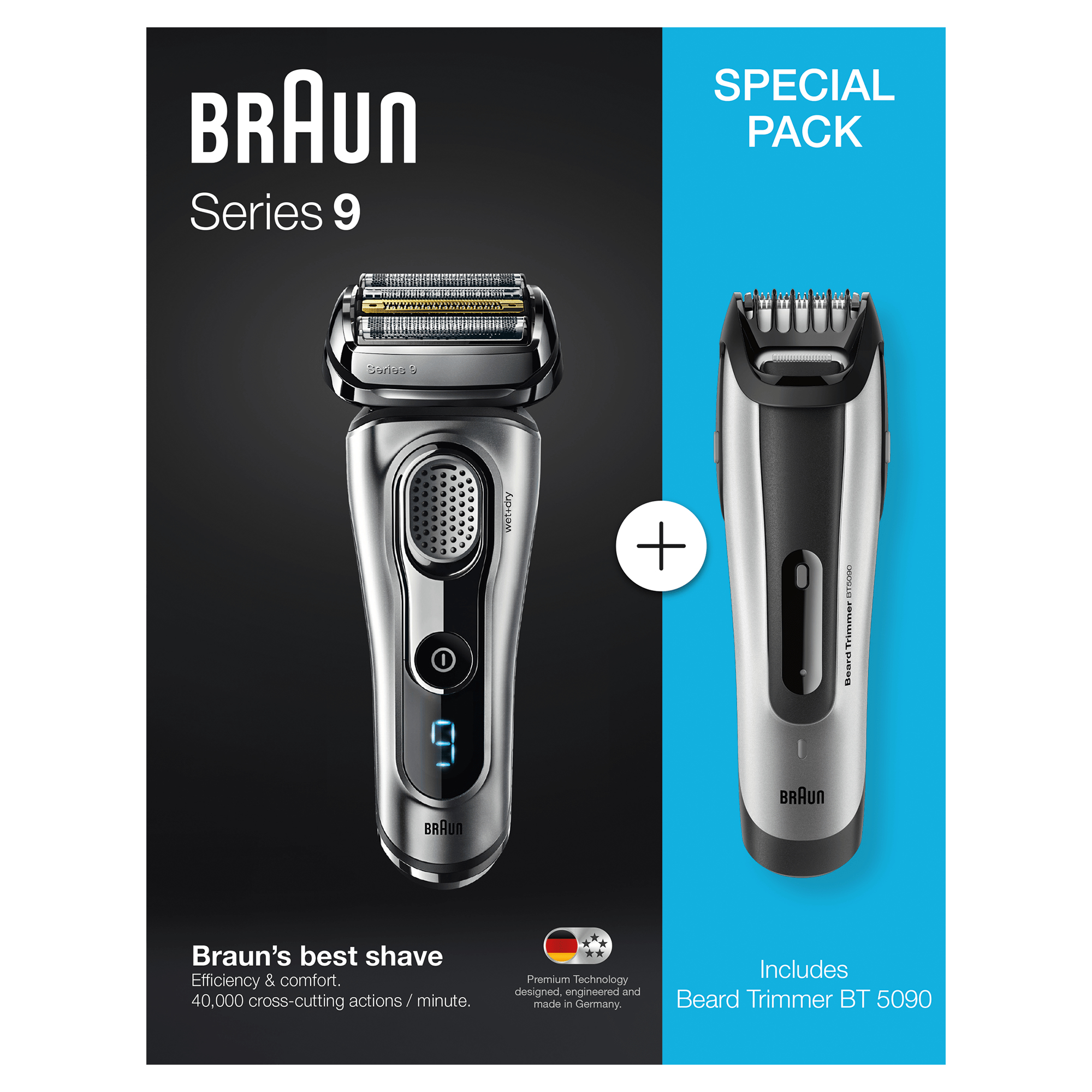 Braun 81640390 men's shaver Foil shaver Trimmer Silver – image 2