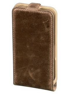 Hama 124644 mobile phone case Flip case Brown – image 1