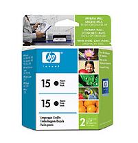 HP 15 2-pack Black
