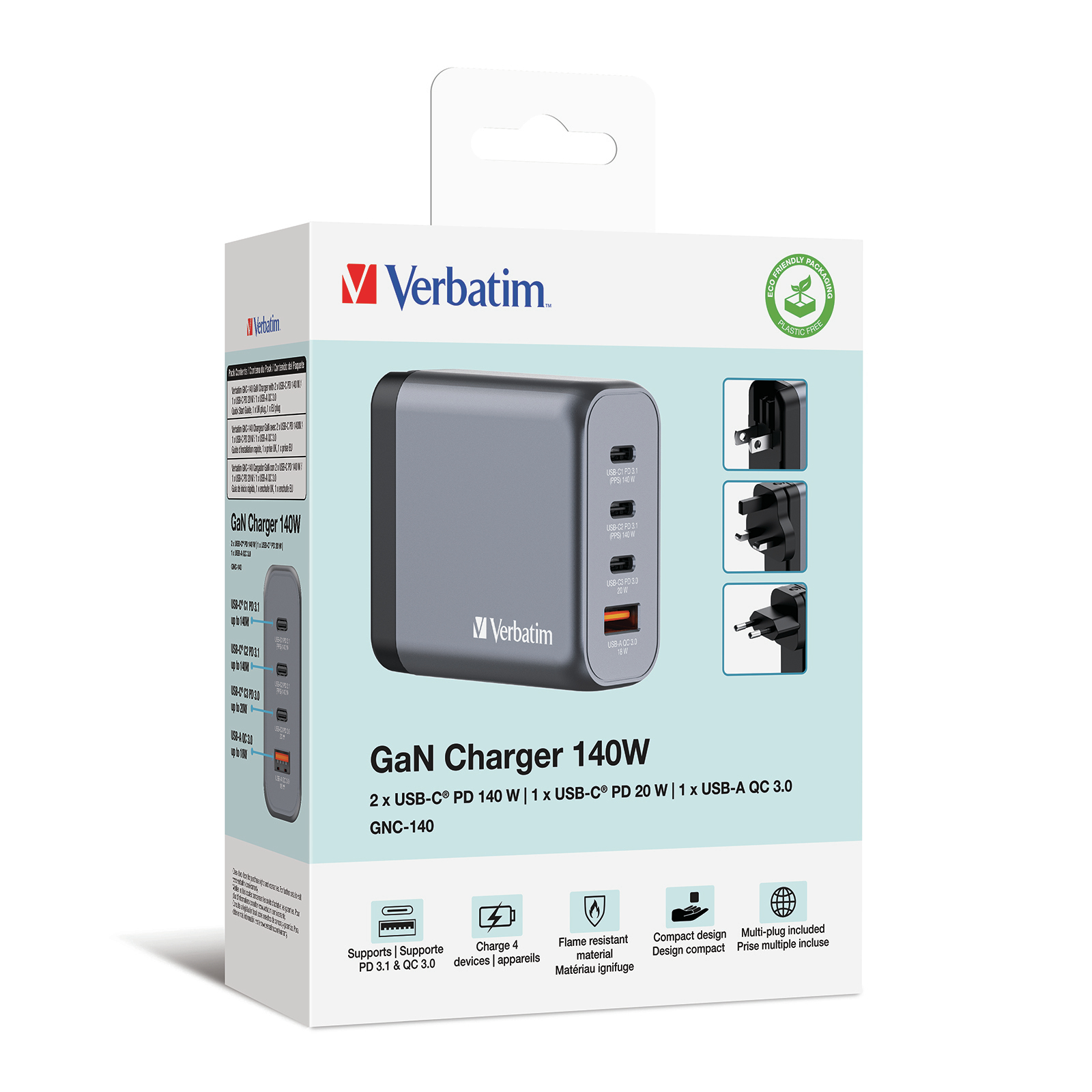 Verbatim GNC-140 GaN Charger – image 6