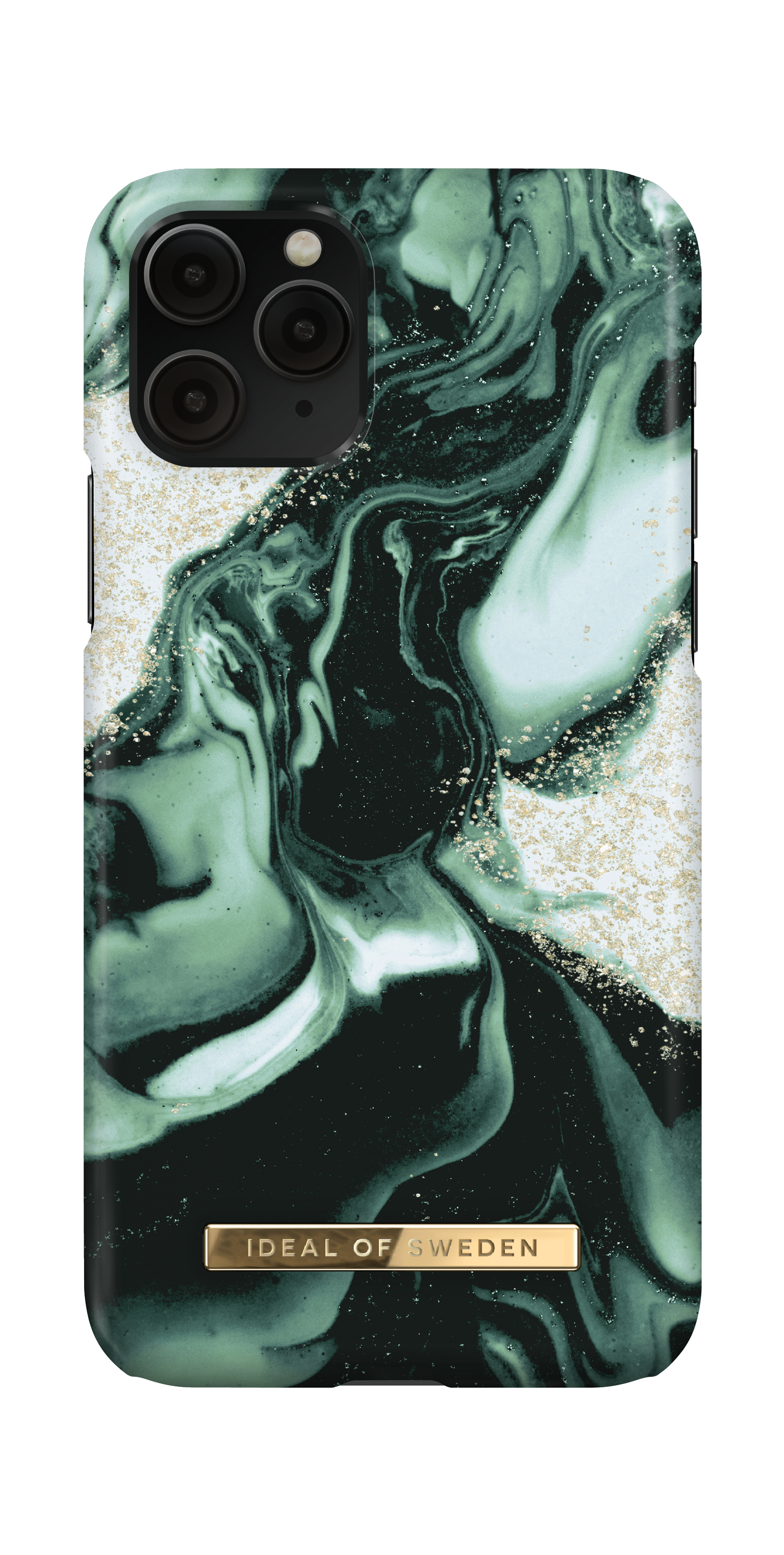 iDeal of Sweden Printed Case iPhone 11P/XS/X Golden Olive Marb – image 3