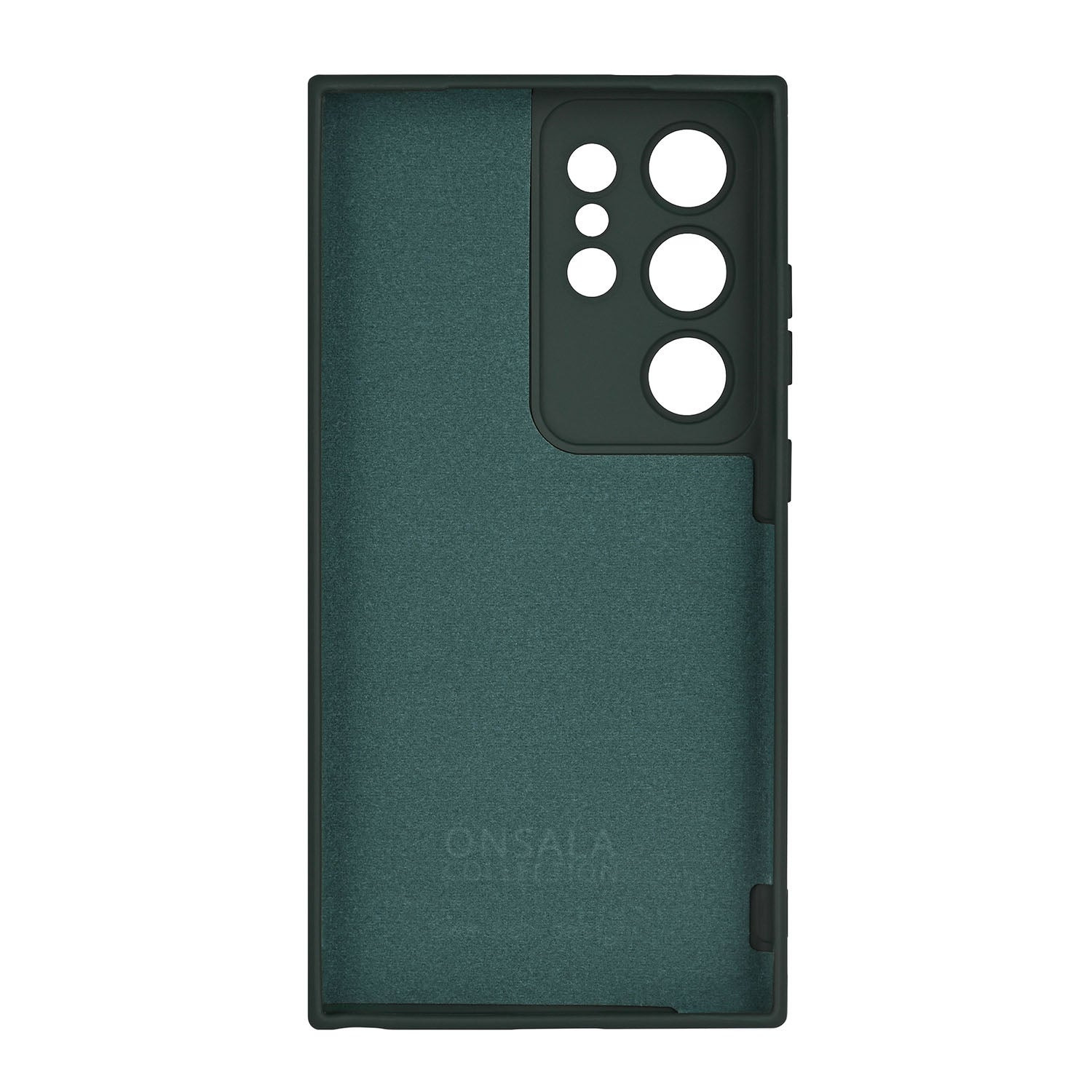 Onsala Phone Case with Silicone Feel Olive Green - Samsung S24 Ultra – image 3