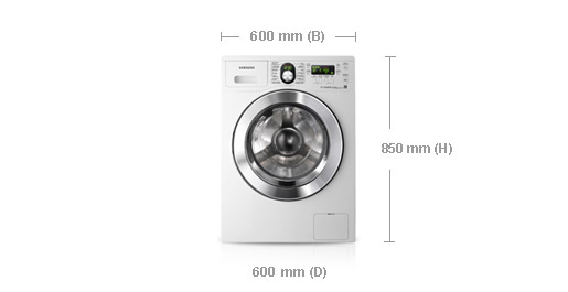 Samsung WF1814YPC washing machine Front-load – image 2
