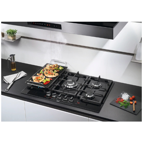 AEG HKB75NB540 Черный Встроенный 75 cm Газовый 5 зона(ы)
