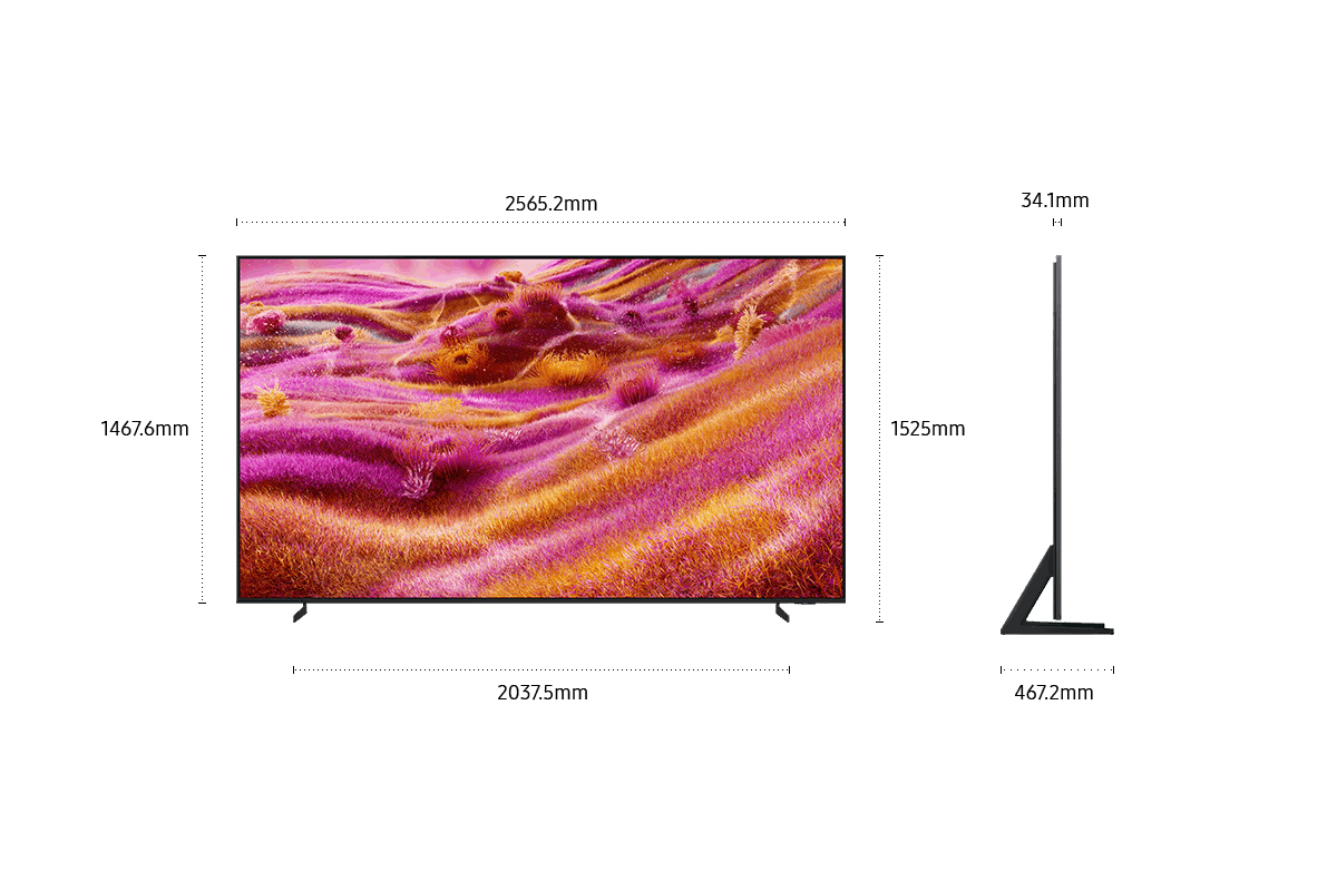 Samsung QN90F QA115QN90FWXXY TV 2.92 m (115") 4K Ultra HD Smart TV Wi-Fi Black, Titanium – image 5