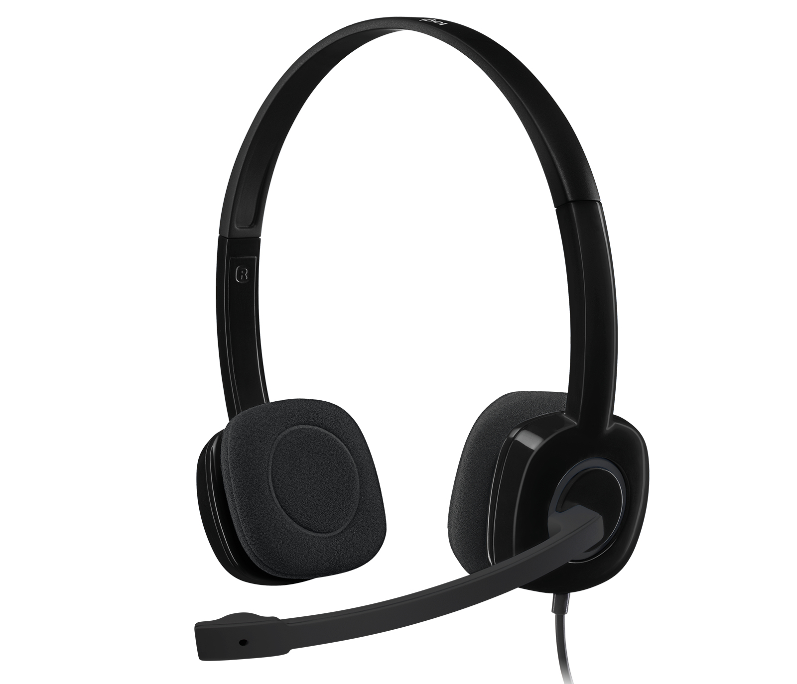 Diadema Logitech H151 - 3.5mm - Micrófono integrado - Negro - 981-000587 Diadema Logitech H151 - 3.5mm - Micrófono integrado - Negro - 981-000587