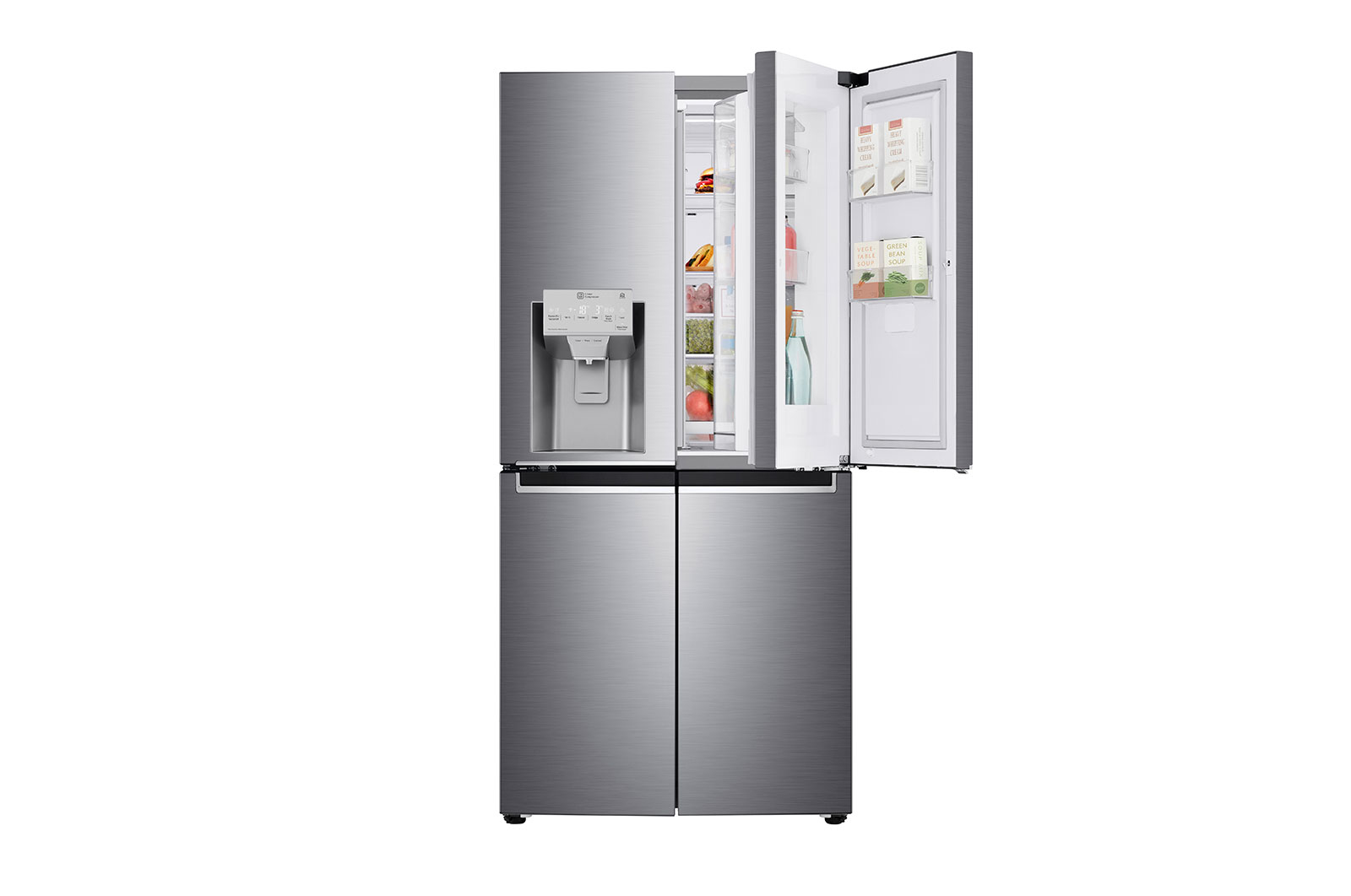 LG GMJ844PZKV side-by-side refrigerator Freestanding – image 3