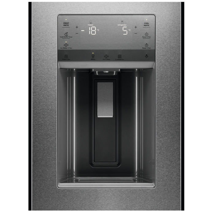AEG RMB954F9VX side-by-side refrigerator Freestanding Stainless steel – image 3