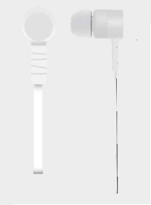 Acer NP.HDS11.00F headphones/headset Wired In-ear Music White