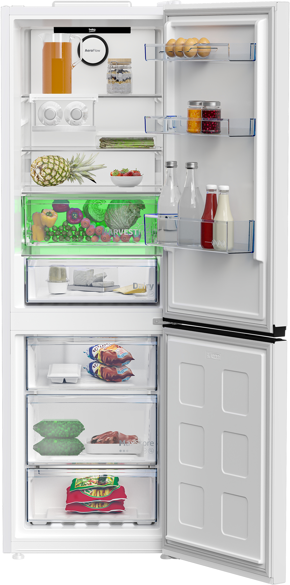 Beko B5RCNA366HW fridge-freezer Freestanding – image 3