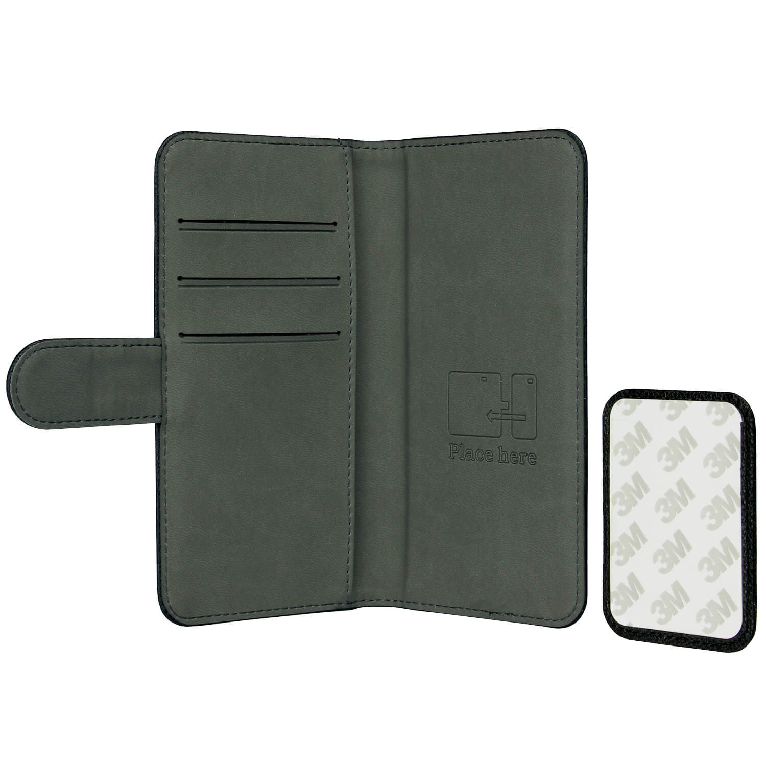 Gear Wallet Universal Klister/Magnet Medium Black – image 4