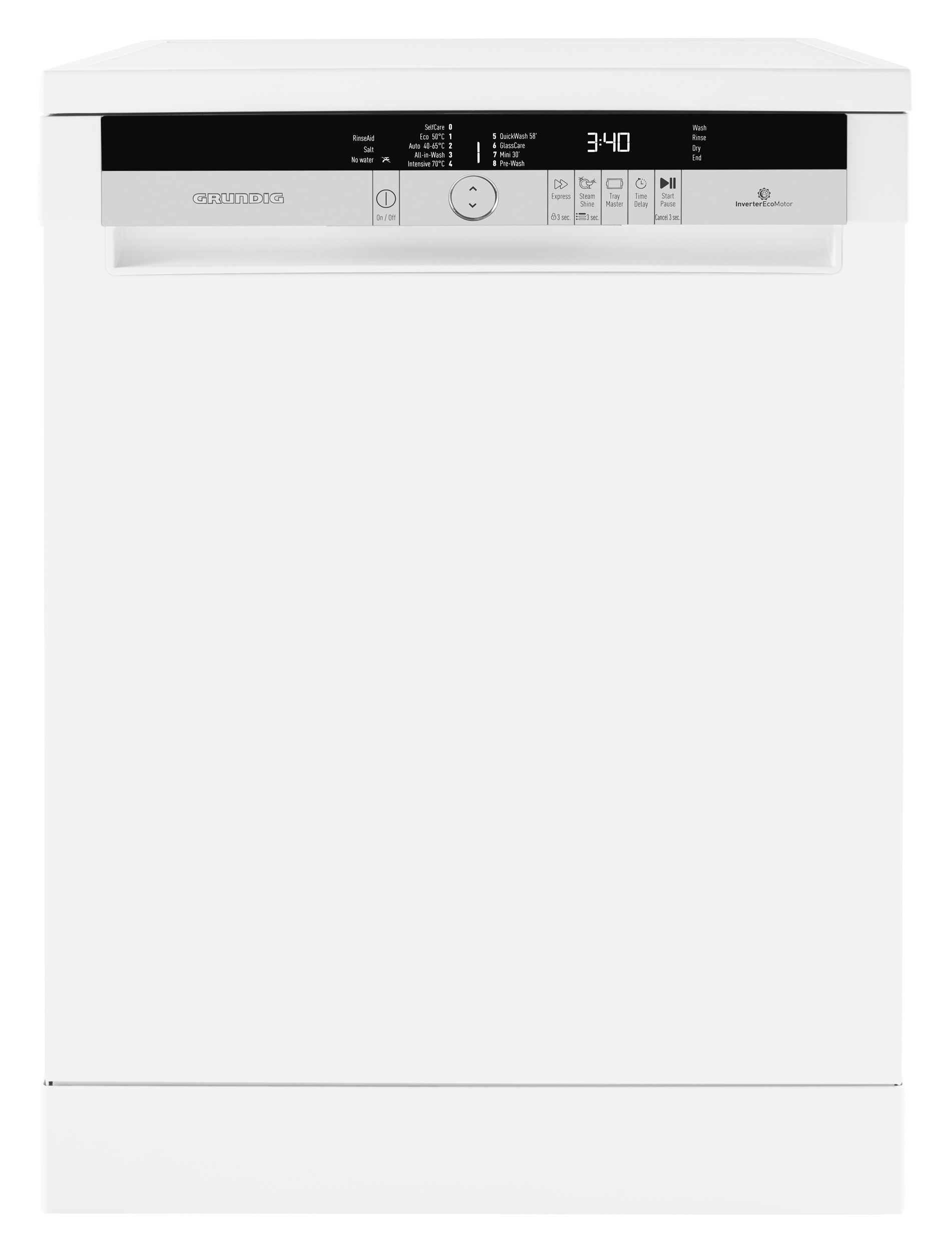 Grundig GNF41821W dishwasher Freestanding 14 place settings – image 3