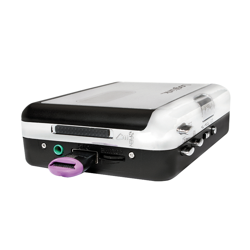 LogiLink UA0281 cassette player 1 deck(s) Black, White – image 8