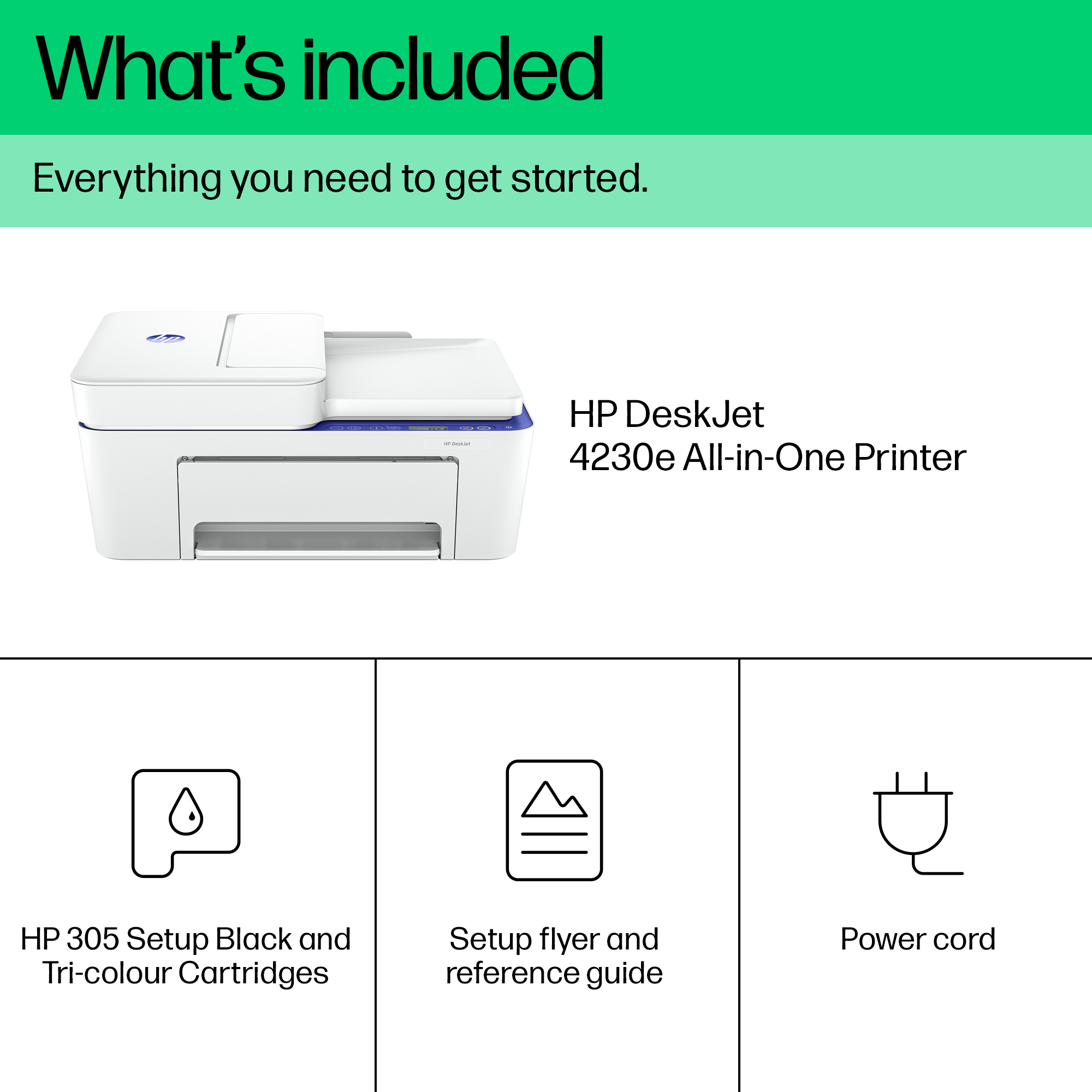 HP DeskJet 4230e All-in-One Printer – image 6
