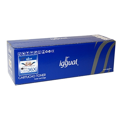 iggual PSICB436X toner cartridge 1 pc(s) Black