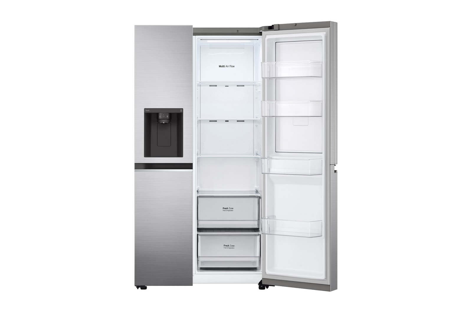 LG GSJV70PZTE side-by-side refrigerator Freestanding – image 4