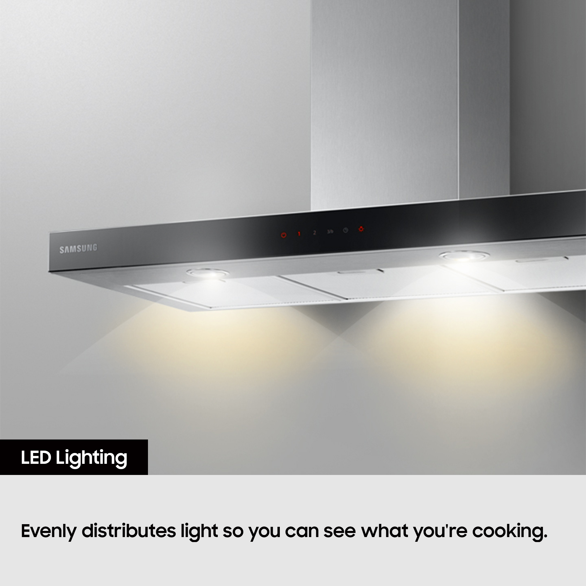 Samsung Series 3 Powerful Extraction NK52FG454CM/UR Hood, Black – image 4