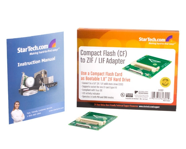StarTech.com (CF) to ZIF / LIF Adapter – image 4