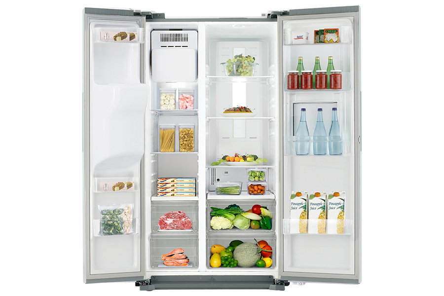 Samsung RS7557BHCSP side-by-side refrigerator Freestanding – image 2