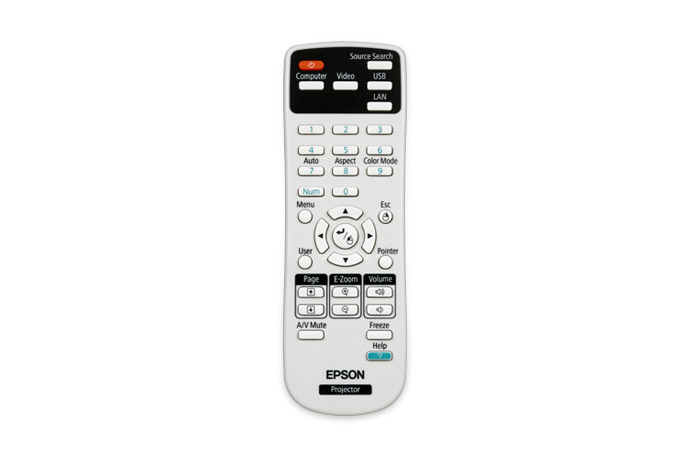 Epson 1547200 remote control Projector Press buttons