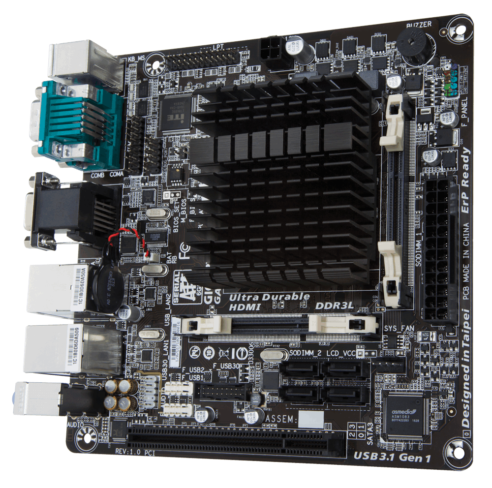 GIGABYTE GA-J3455N-D3H (rev. 1.0) – image 2